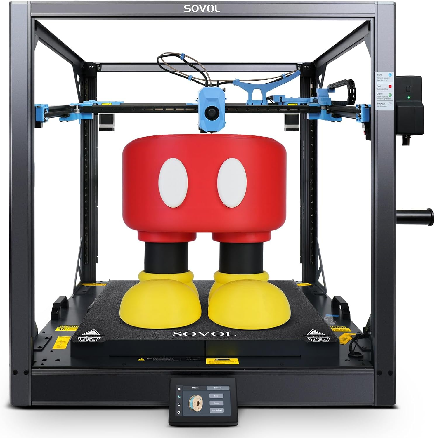 Sovol SV08 Max 500*500*500mm Klipper Open Source FDM 3D Printer with Eddy Current Scanning